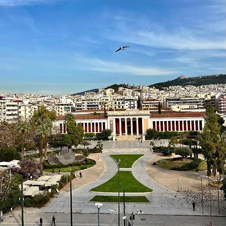 Marnis- View Of The Archeological Museum_ Athens Greece Apartment ภายนอก รูปภาพ