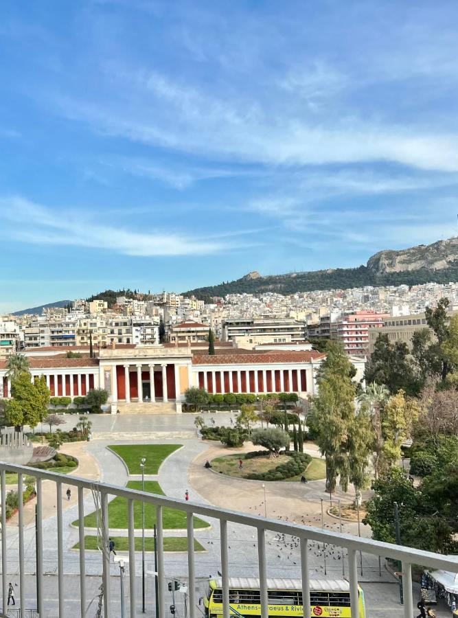 Marnis- View Of The Archeological Museum_ Athens Greece Apartment ภายนอก รูปภาพ