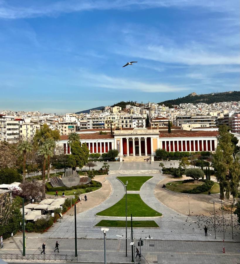 Marnis- View Of The Archeological Museum_ Athens Greece Apartment ภายนอก รูปภาพ